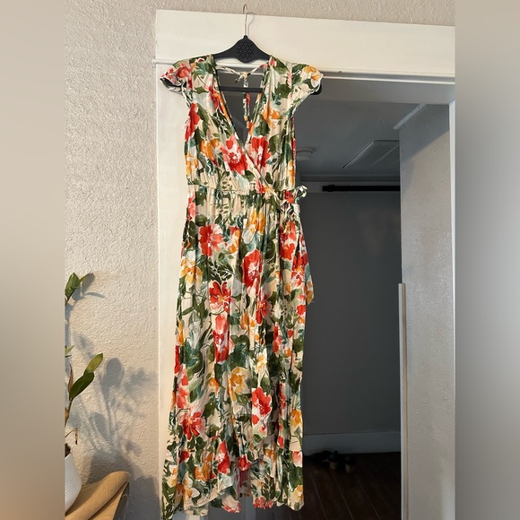 Maxi floral dress size Small - Picture 1 of 7